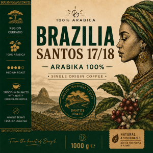 Kawa BRASILIA SANTOS 1000 g