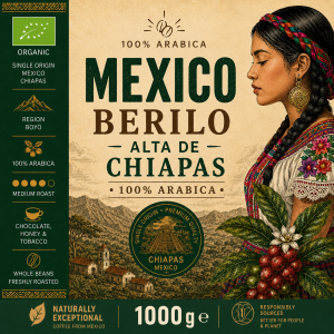 KAWA MEXICO BERILO Alta de CHIAPAS  1000 g